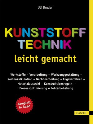 cover image of Kunststofftechnik leicht gemacht